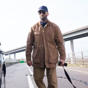 The Beekeeper 2024 Jason Statham Brown Jacket